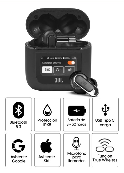 Miniatura 2 de AUDIFONOS BT TOUR PRO 60